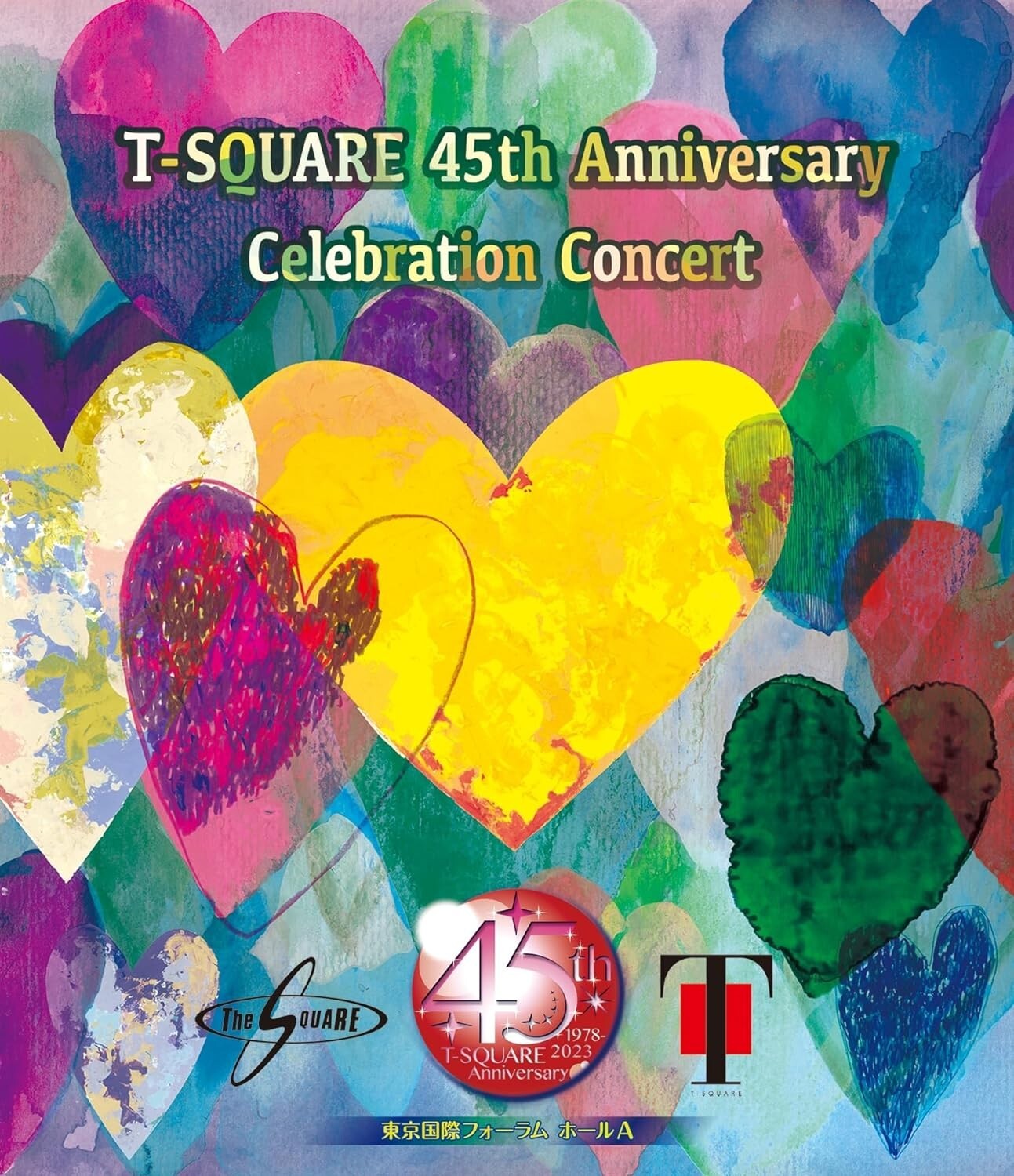 T-SQUARE 45th Anniversary Celebration Concert Blu-ray From Japan F/S new