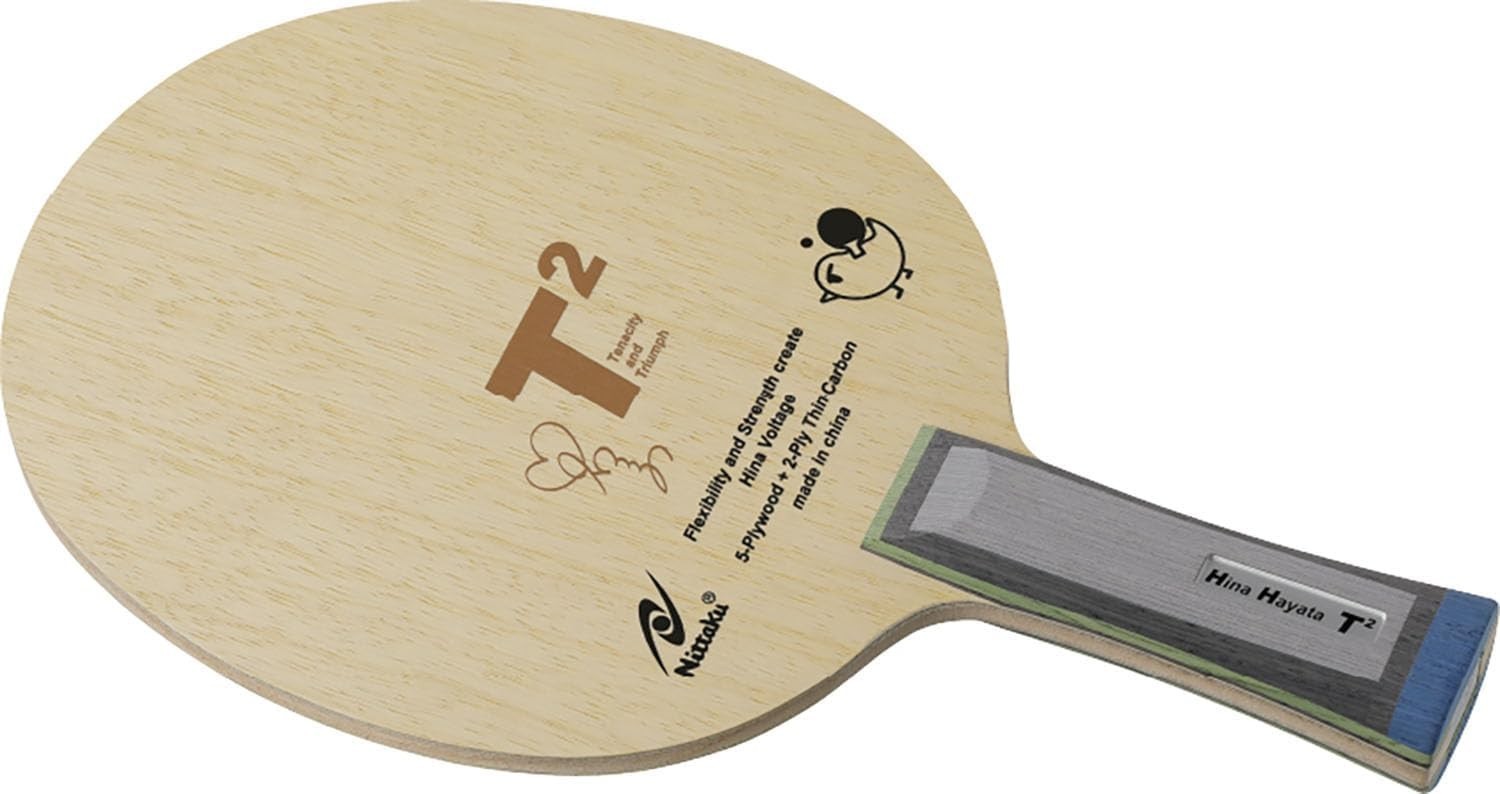 Nittaku HINA T2 FL Offensive Shakehand Table Tennis Racket NC-0513 NEW