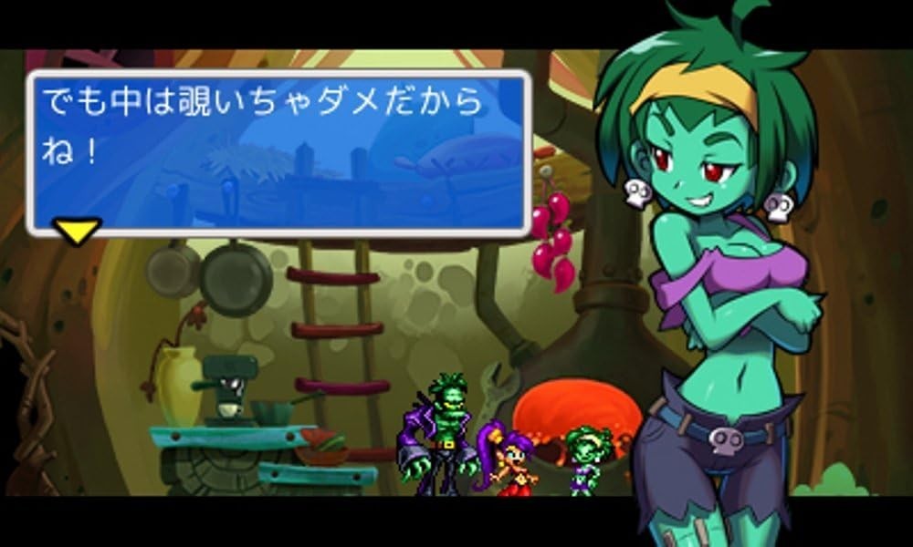 New Shantae Kaizoku no Noroi Japanese version Japan Nintendo 3DS