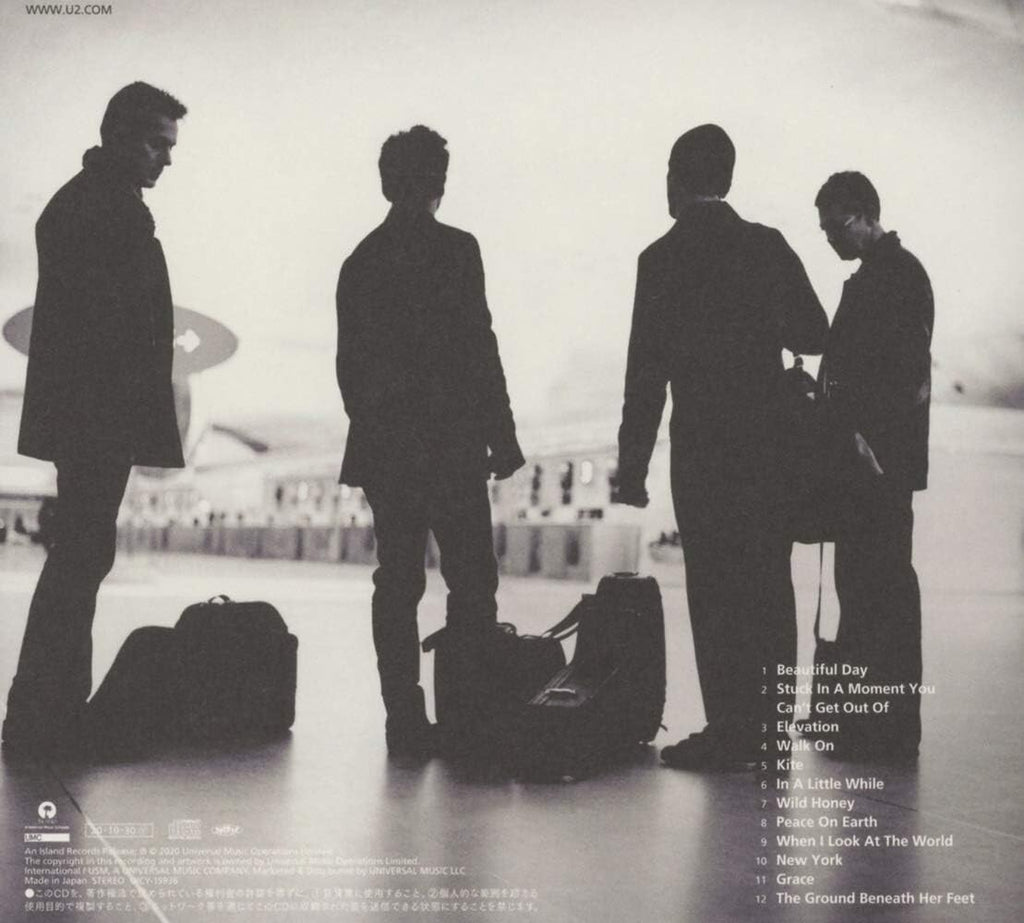 2020 U2 ALL THAT YOU CAN’T LEAVE BEHIND (20th Anniversary Edition) JAPAN CD NEW