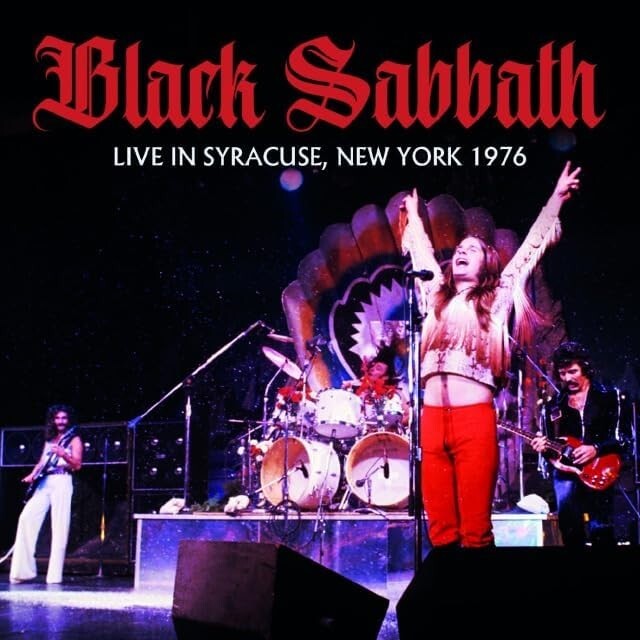 BLACK SABBATH LIVE IN SYRACUSE , NEW YORK 1976 JAPAN CD NEW