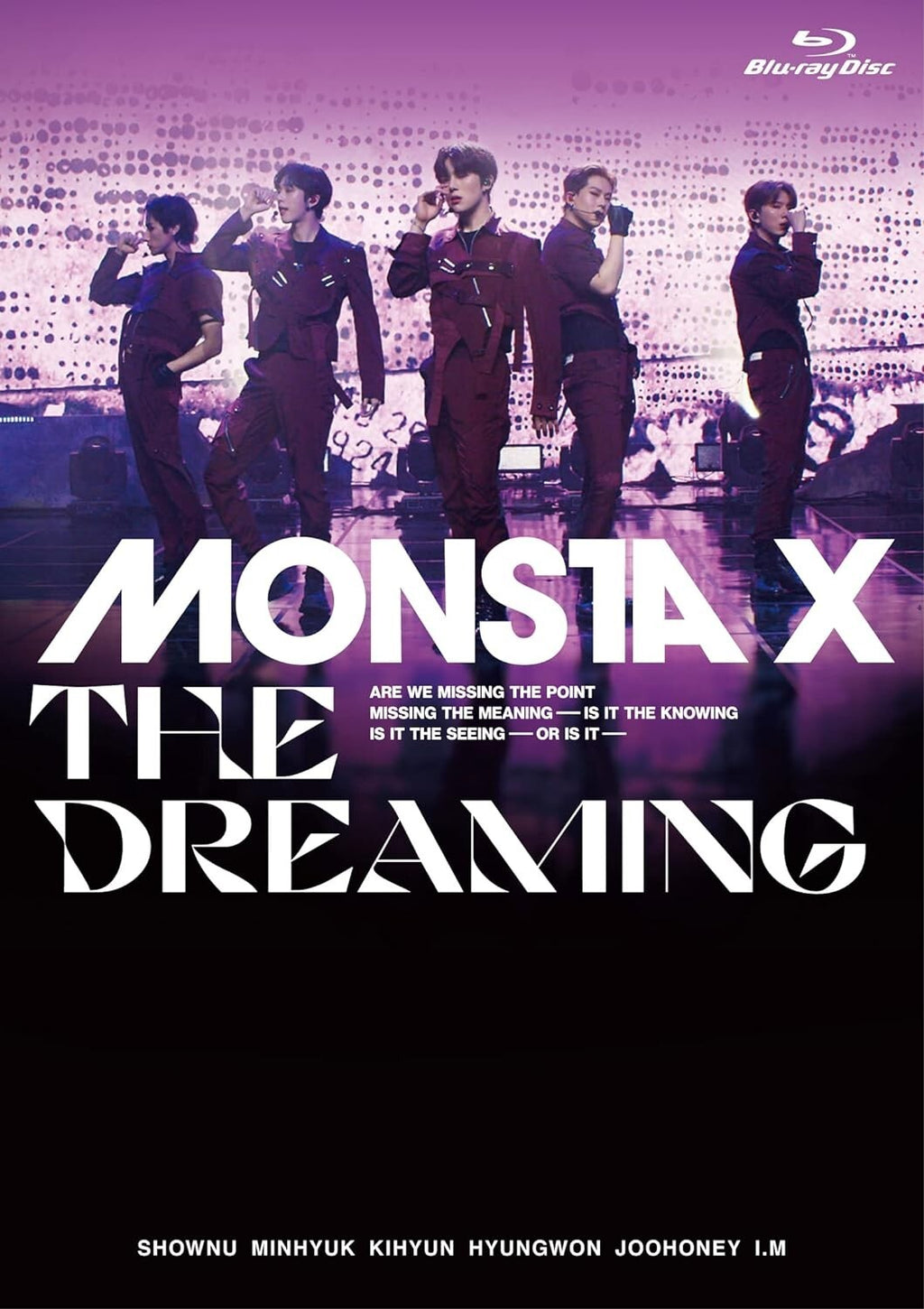 MONSTA X THE DREAMING JAPAN STANDARD EDITION Blu-ray Eng Sub EYXF-13941 NEW