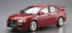 Aoshima Mitsubishi CZ4A Lancer Evolution X Final Edition 15 1:24 Scale NEW