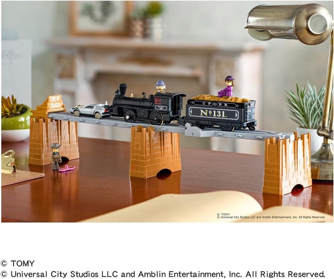 Takara Tomy Plarail Back to the Future Part 3 Steam Locomotive No. 131 NEW