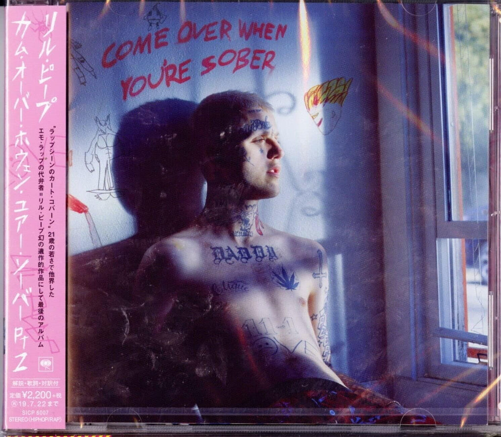 Lil Peep Come Over When Youre Sober Part 2 Japan Music CD New