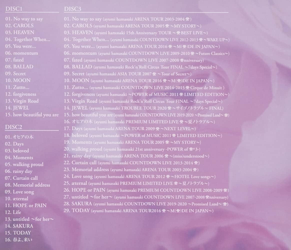 New Hamasaki Ayumi A BALLADS 2 First Limited Edition 2 CD DVD Japan