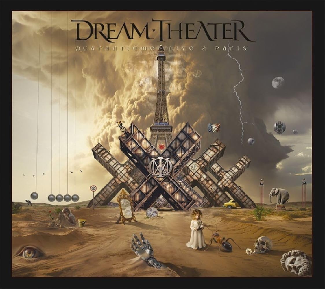 Dream Theater Quarantieme Live A Paris Standard Edition From Japan 3 CD NEW