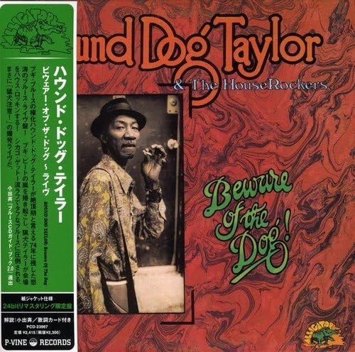 New HOUND DOG TAYLOR AND THE HOUSE ROCKERS BEWARE OF THE DOG JAPAN MINI LP CD