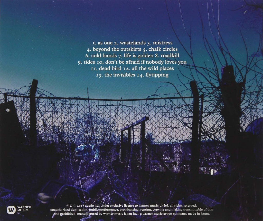 CD New SUEDE-BLUE HOUR-JAPAN CD