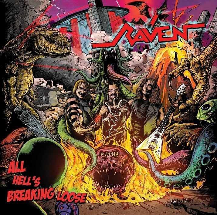 RAVEN All Hells Breaking Loose + 1 JAPAN CD Fear Factory New