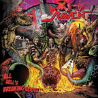 RAVEN All Hells Breaking Loose + 1 JAPAN CD Fear Factory New