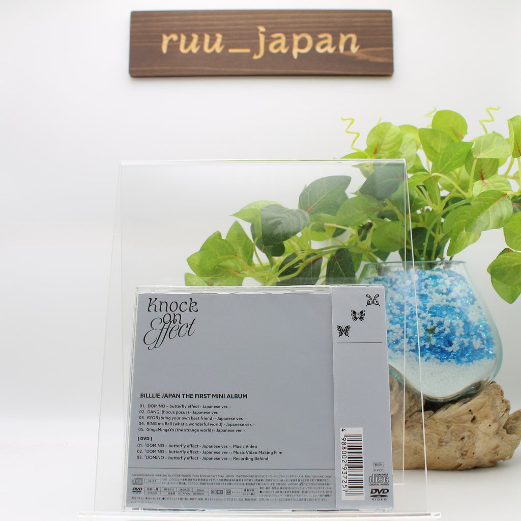 Billlie Knock-on Effect Limited Edition CD DVD Photo Card Sticker Japan New