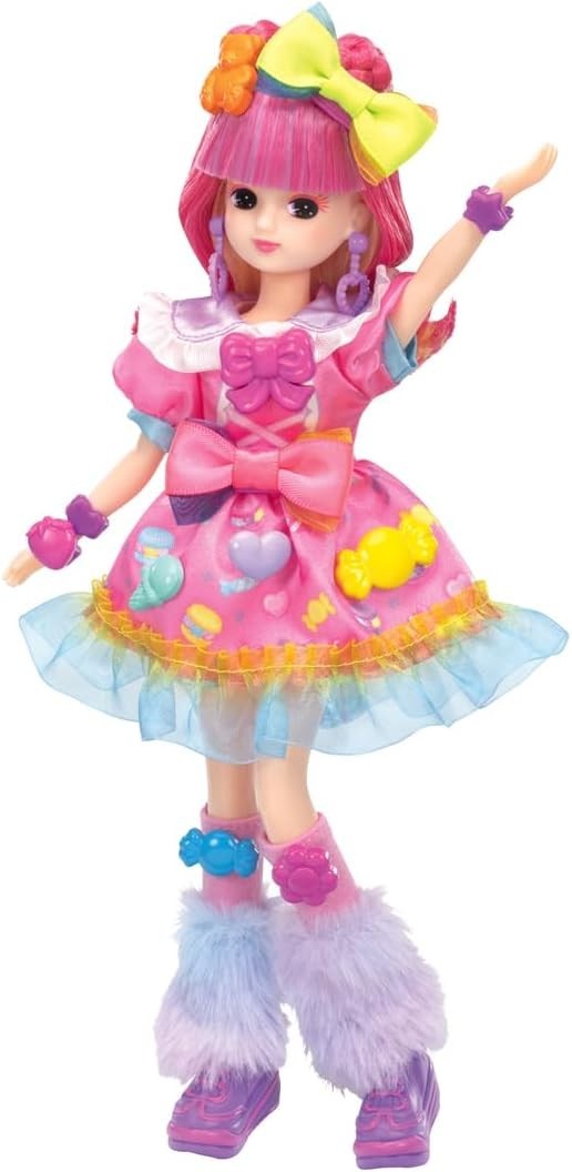 TAKARA TOMY Licca-chan Doll LD-29 Neo Decora Lica-chan Dress-up Play Toys NEW