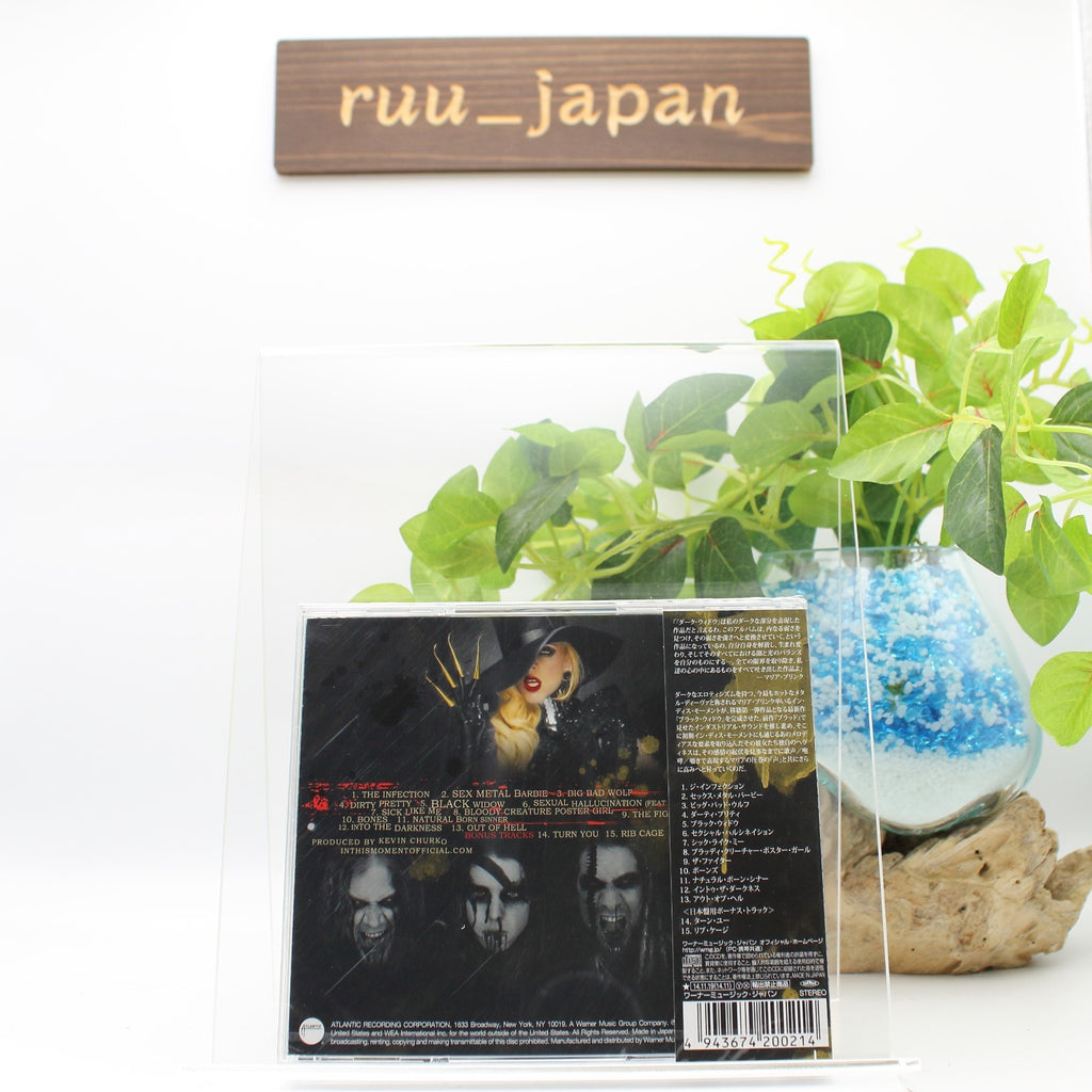 New IN THIS MOMENT-BLACK WIDOW-JAPAN CD BONUS TRACK