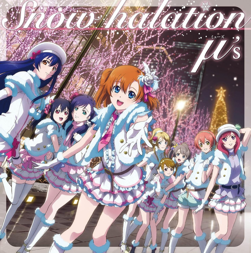 New CD Love Live! μs 2nd Single Snow halation [Limited Edition L-Jacket] CD