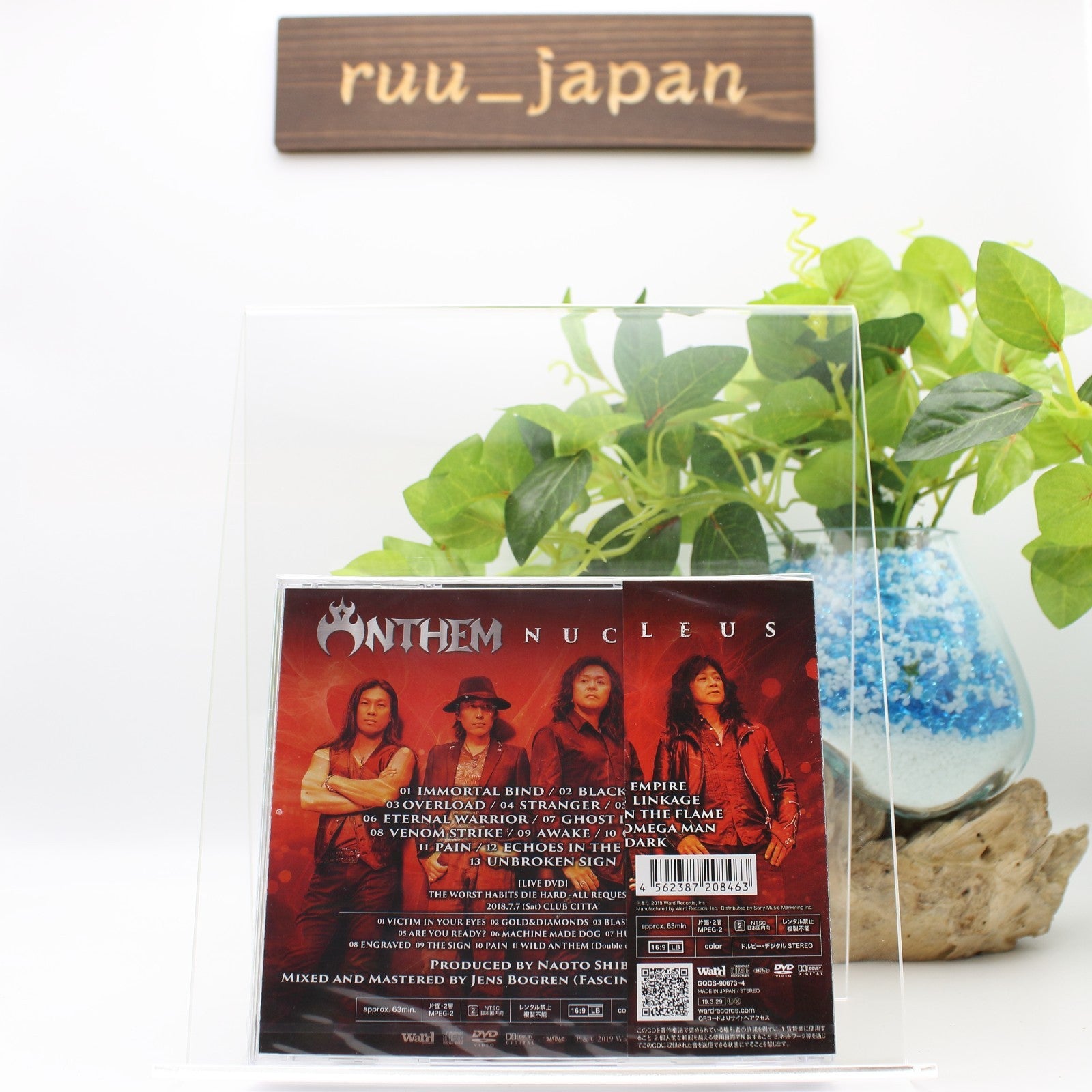 ANTHEM NUCLEUS CD + DVD Ltd/Ed From Japan NEW