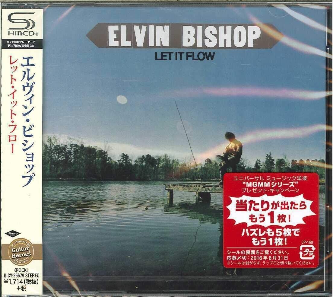 New Elvin Bishop CD(SHM-CD) Let It Flow Japan OBI E