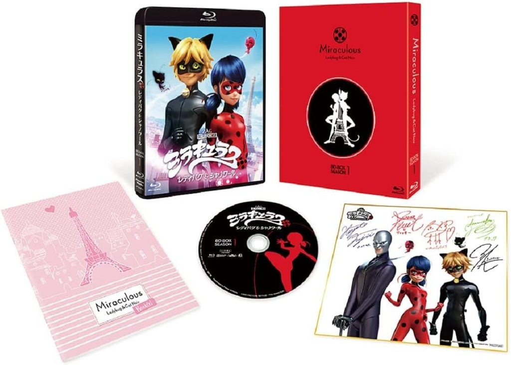Miraculous Tales of Ladybug & Cat Noir Blu-ray Box Season 1 Booklet New