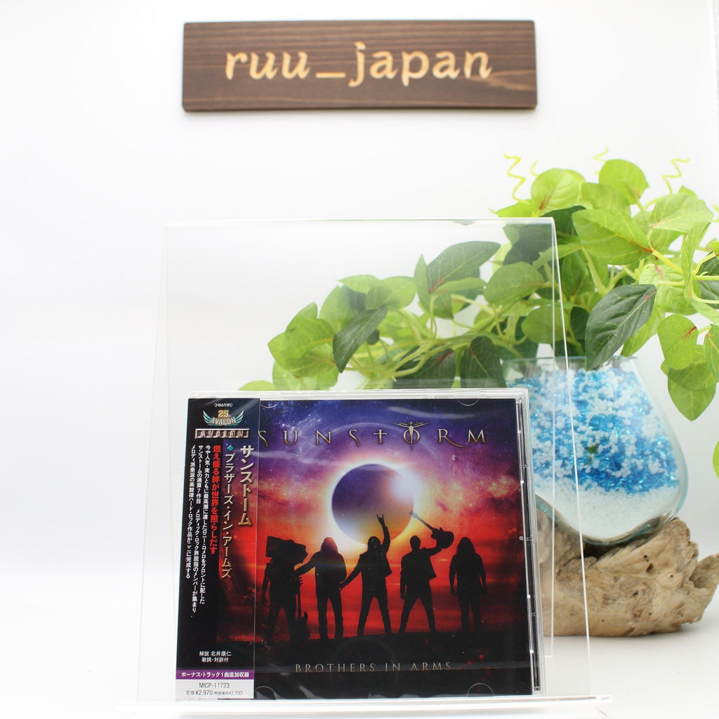 New SUNSTORM BROTHERS IN ARMS WITH BONUS TRACK JAPAN CD