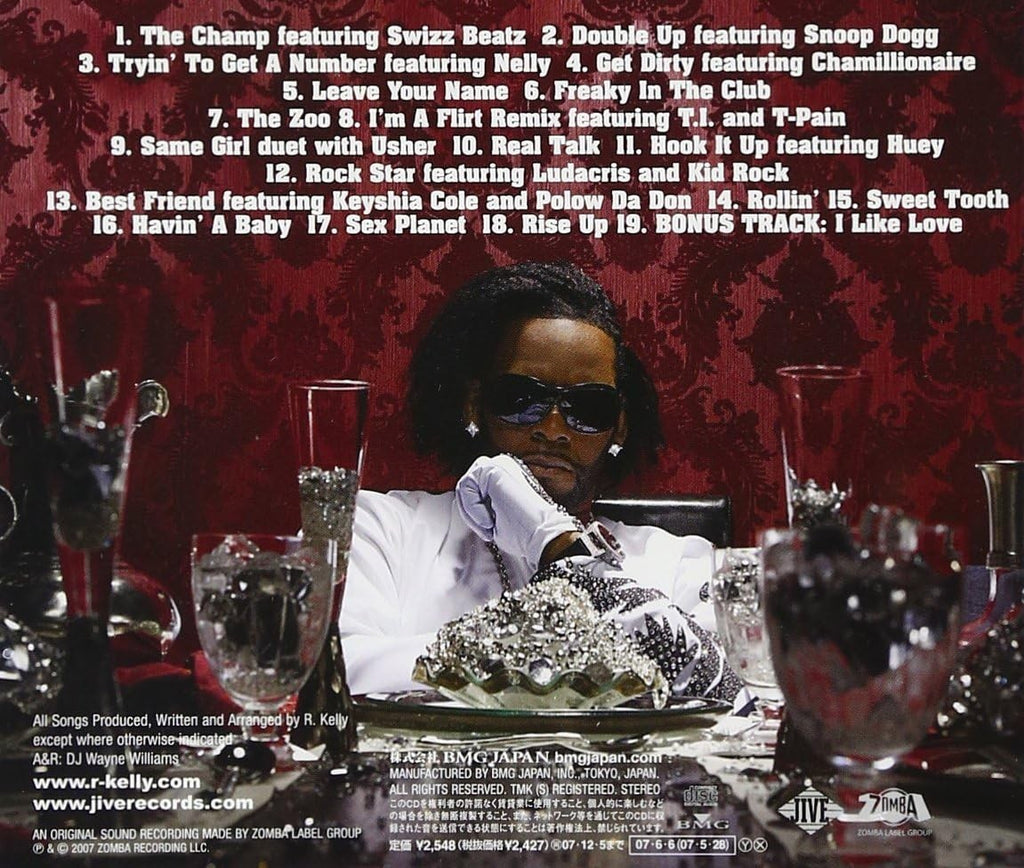 CD New Promo R. Kelly – Double Up Japan CD BVCP-21541