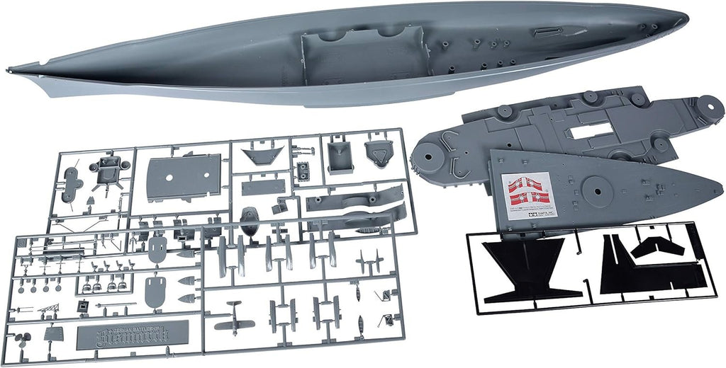 Tamiya 78013 1/350 German Battleship Bismarck Plastic Model Boat Kit NEW