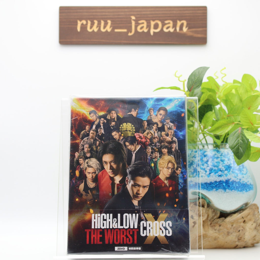 HiGH&LOW THE WORST X Cross First Limited Edition 2 DVD Photobook Box Japan New