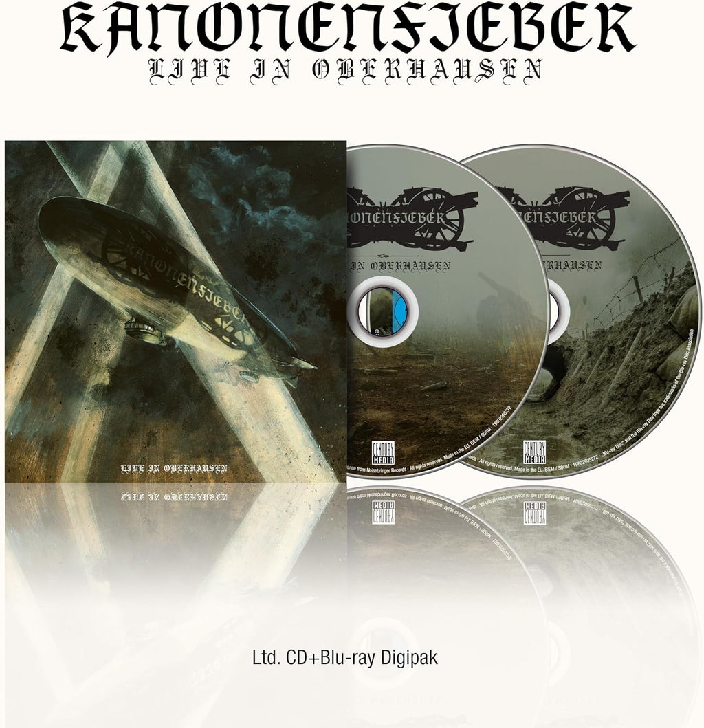 Live In Oberhausen [CD + Blu-ray Disc] Kanonenfieber Japan NEW