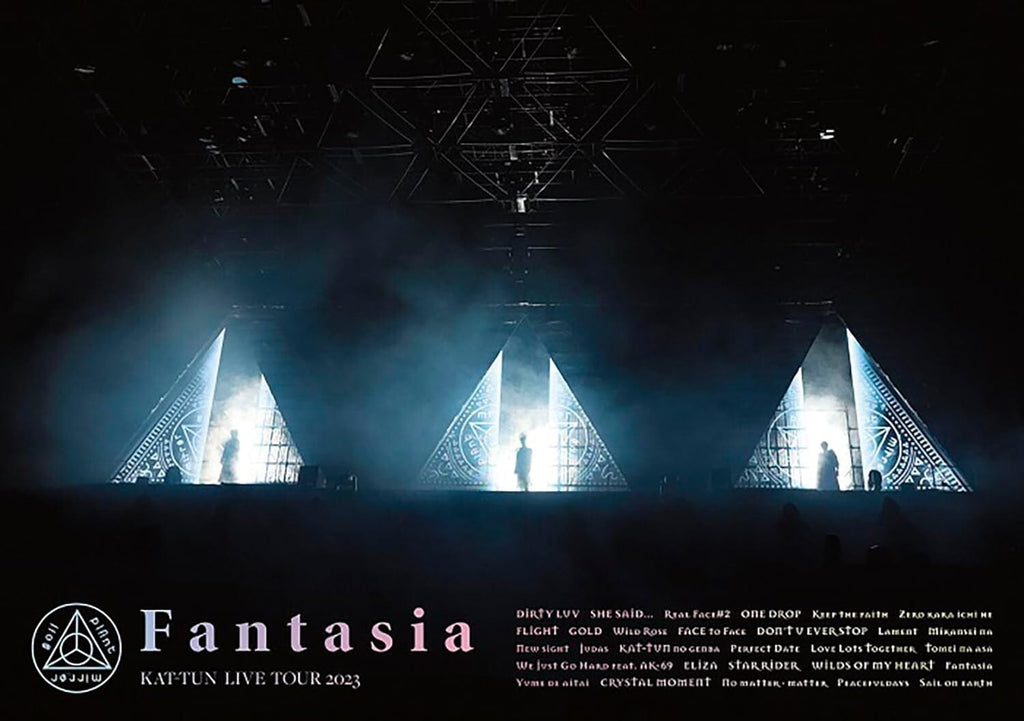 KAT-TUN LIVE TOUR 2023 Fantasia (Regular Edition) JAPAN (DVD) New