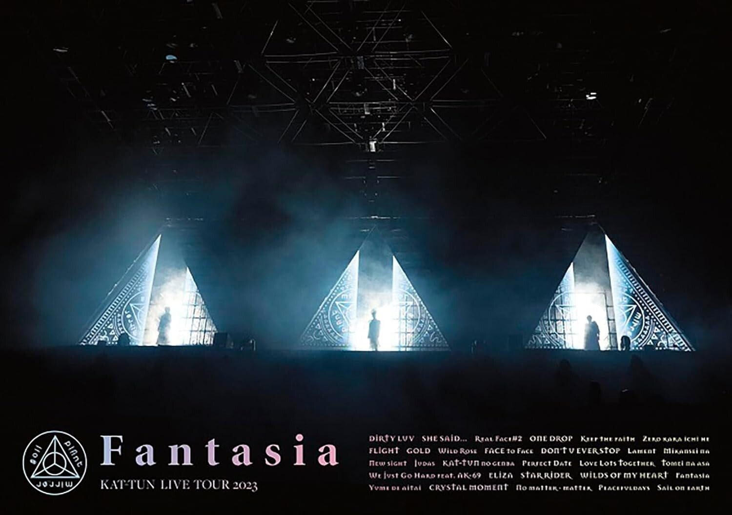 KAT-TUN LIVE TOUR 2023 Fantasia (Regular Edition) JAPAN (DVD) New