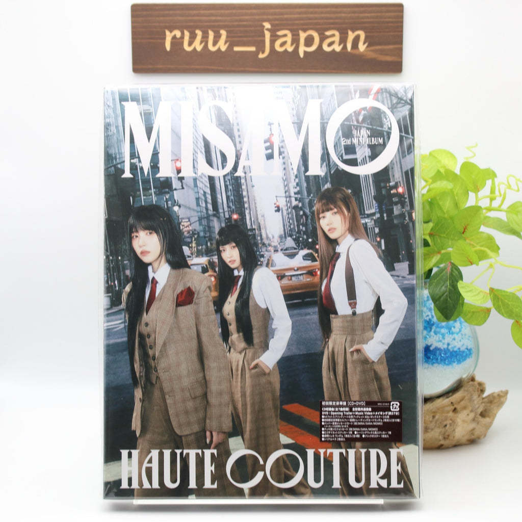 New MISAMO HAUTE COUTURE LIMITED LUXURY CD + DVD BOOKLET CARDS STICKER POSTER