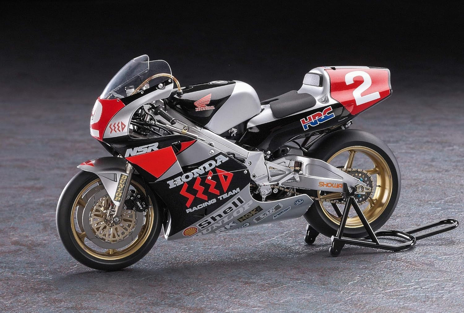 1/12 Scale Honda NSR500 1989 All Japan Road Race Championship GP500 Seed NEW