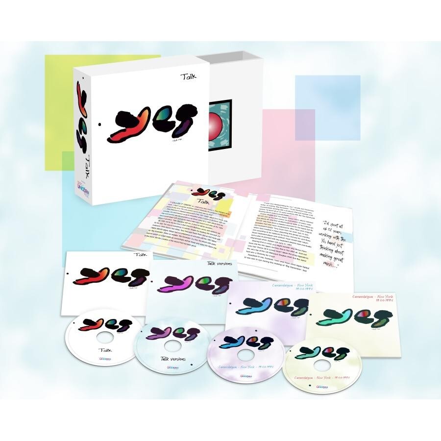 New YES Talk 30th Anniversary CD BOX SET JAPAN IACBOX009 + Japan Only Mini LP