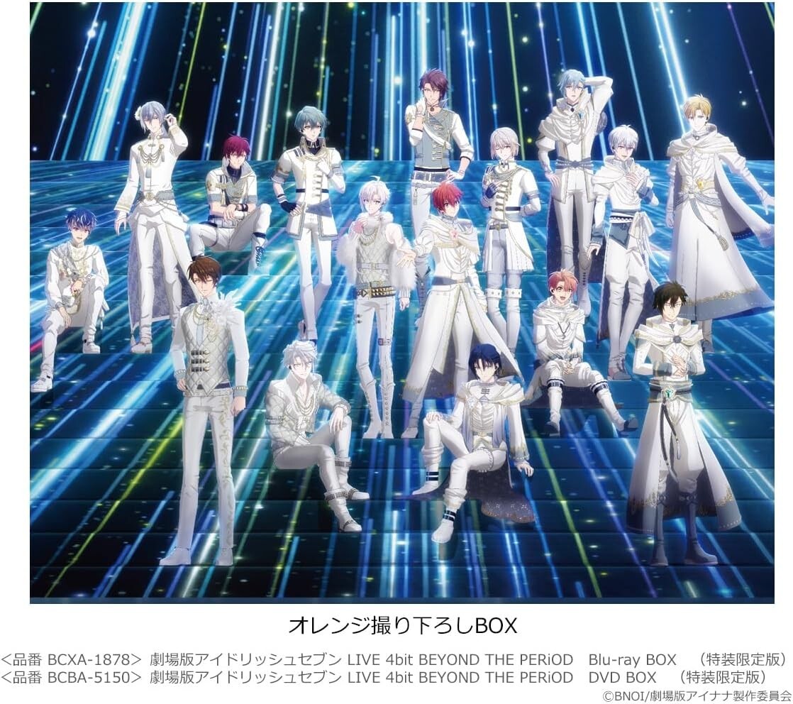IDOLiSH 7 LIVE 4bit BEYOND THE PERiOD DVD Box Limited Edition Booklet Japan NEW