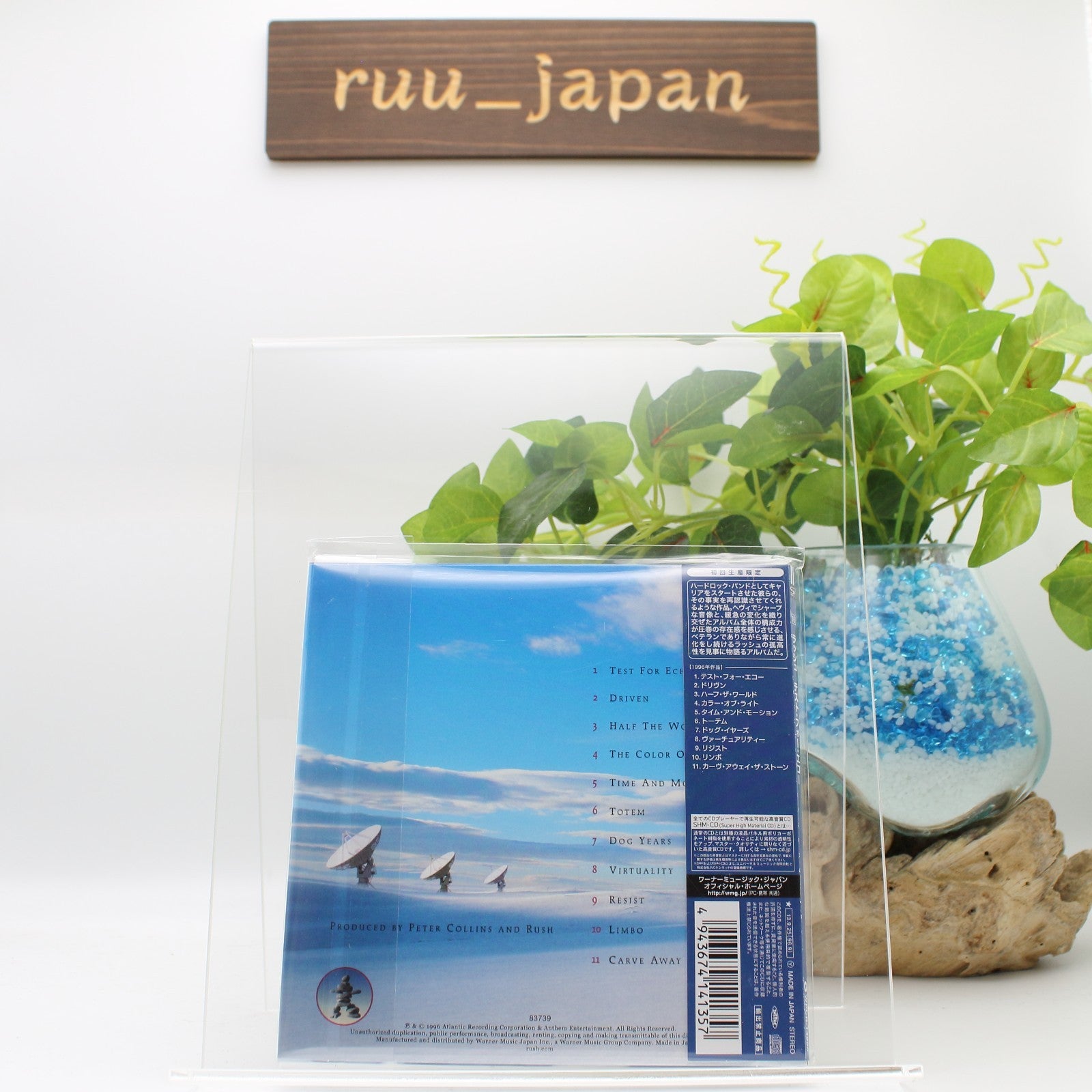 RUSH TEST FOR ECHO JAPAN MINI LP SHM CD New