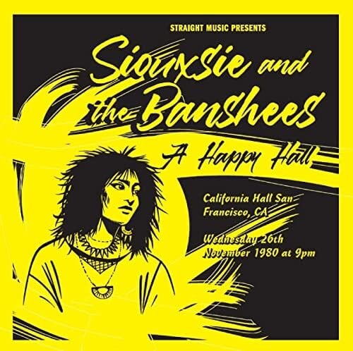 CD SIOUXSIE & THE BANSHEES-A HAPPY HALL - LIVE AT CALIFORNIA HALL... Japan New