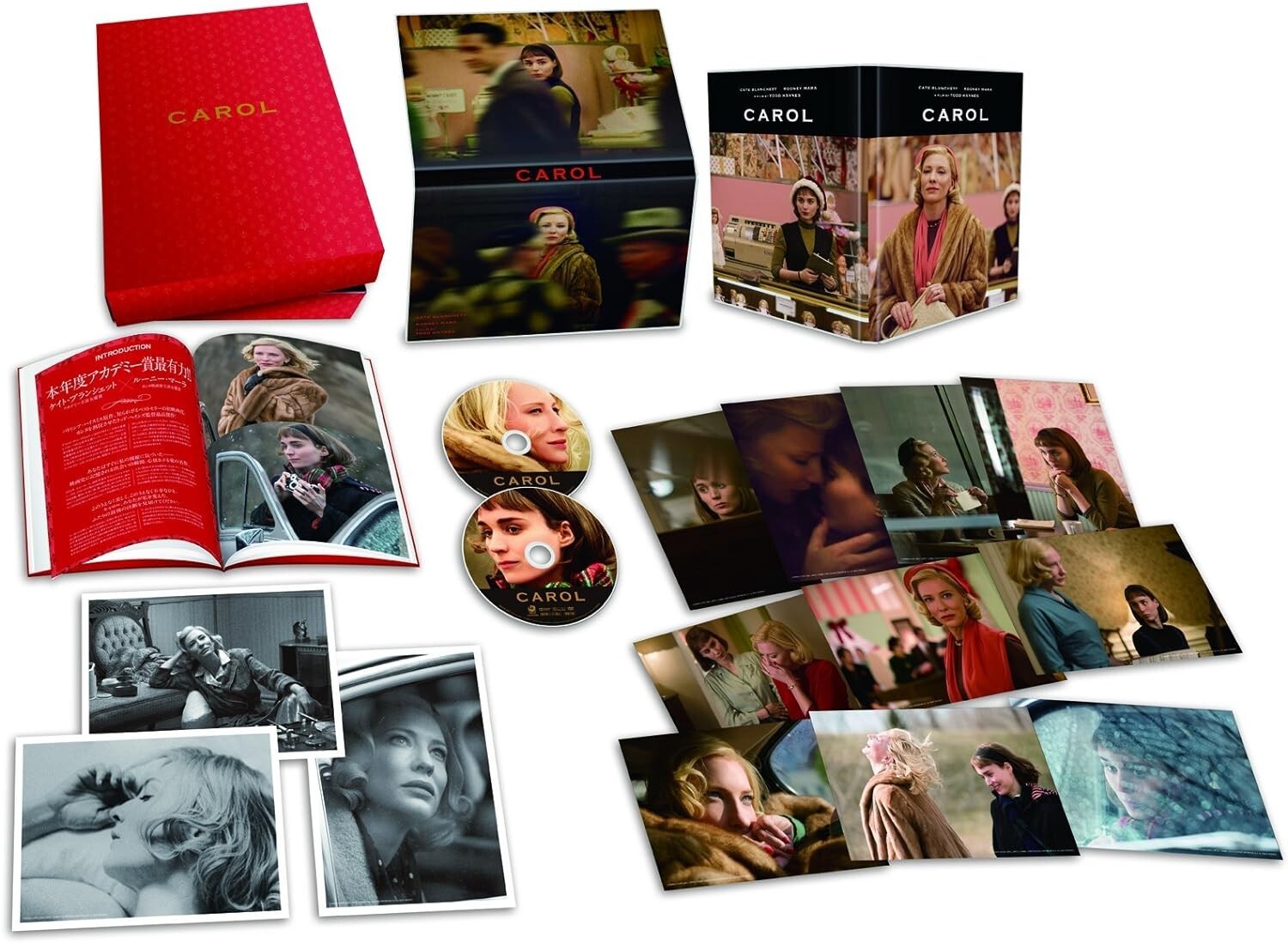 CAROL Keep Case SPECIAL EDITION LTD Set Box Blu-ray DVD Photo Card Movie English