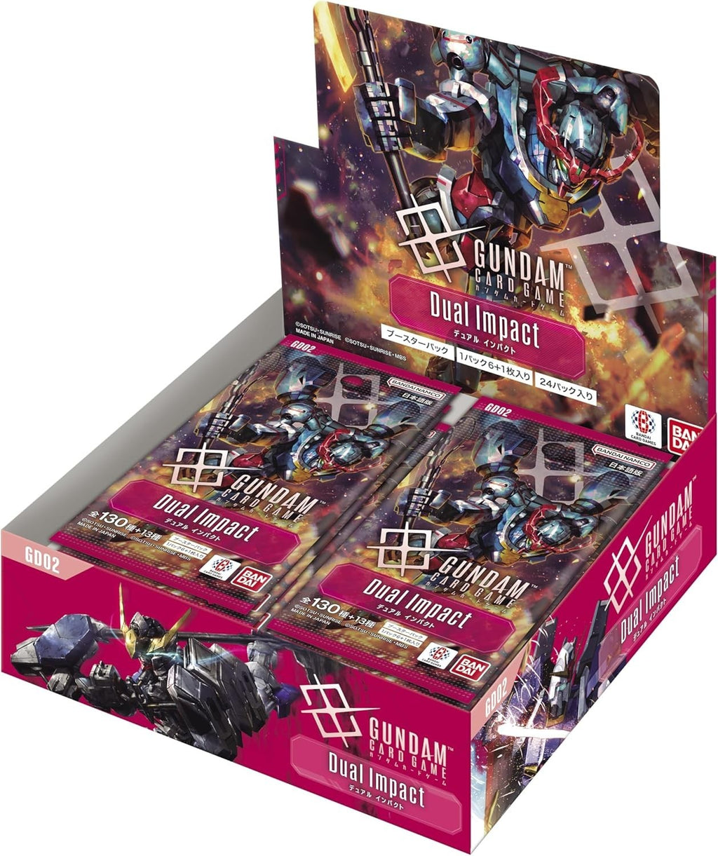GUNDAM CARD GAME Dual Impact GD02 Sealed BOX in Japanese Bandai NEW