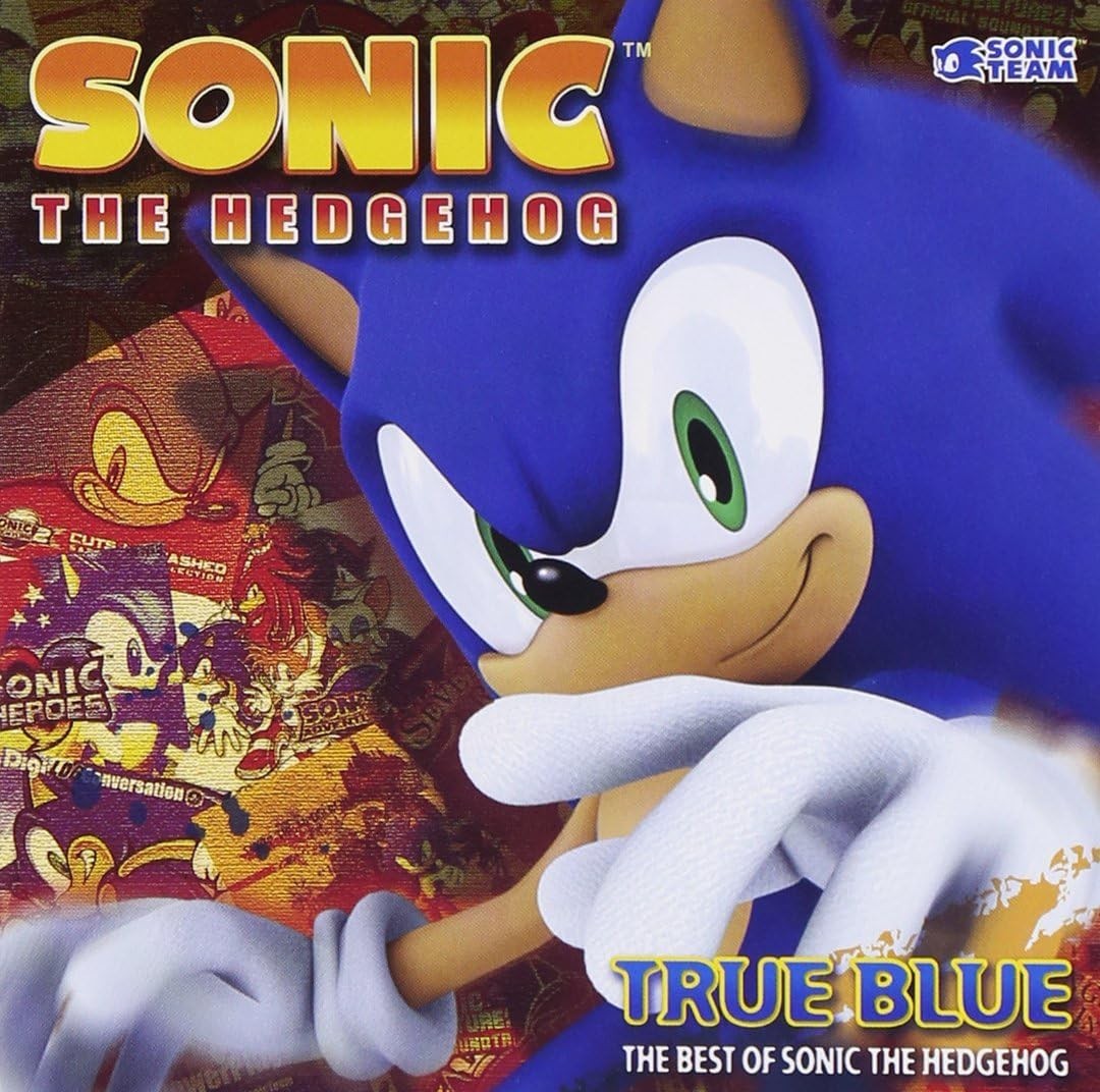 CD SEGA Sonic The Hedgehog True Blue The Best Of Sonic The Hedgehog Soundtrack