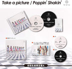 New NiziU Take a picture Poppin Shakin Limited Edition Type A CD DVD Card