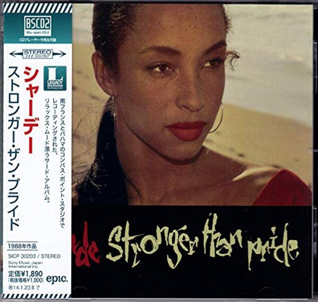 New Sade (Sade Adu) CD(BSCD2) Stronger Than Pride Japan OBI E