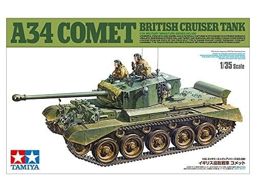 TAMIYA 1/35 British Cruiser Tank A34 Comet TAM35380 Plastic Models New