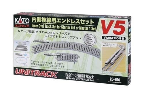 KATO V5 20-864 N Gauge Inner Double Wire Endless Set Railway Model New