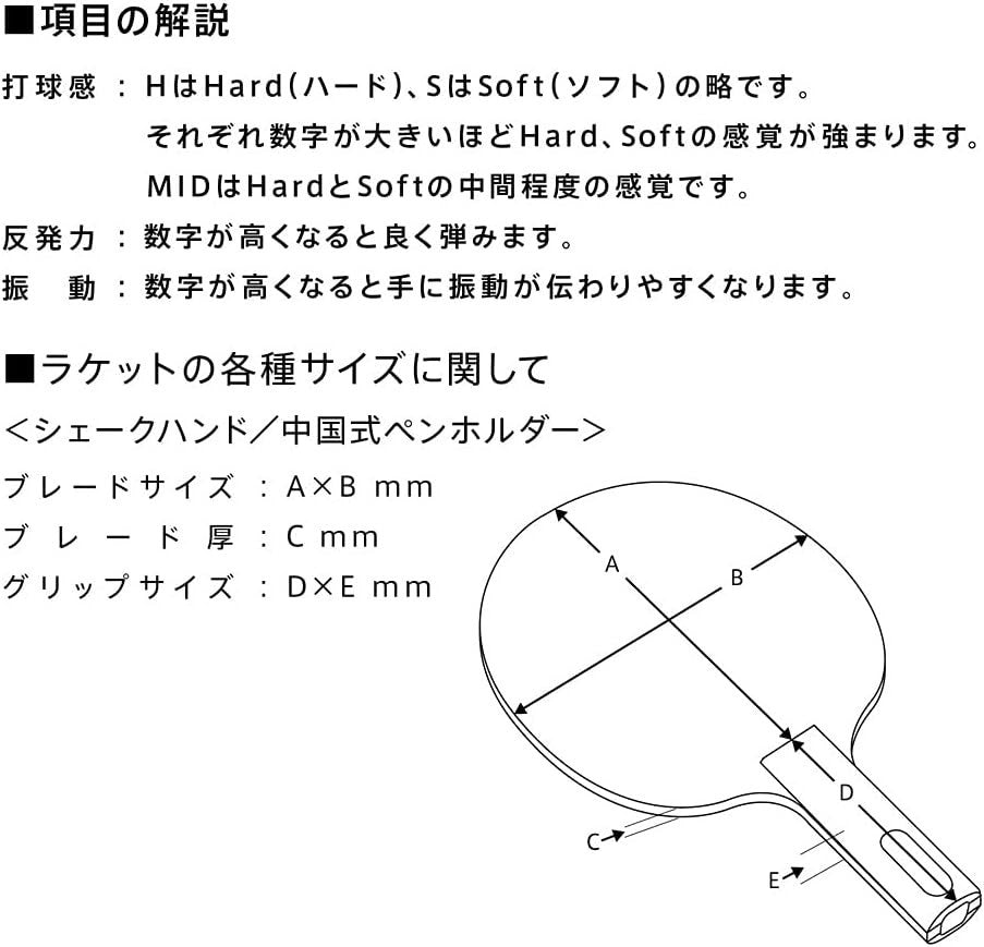 VICTAS Table Tennis Racket SUPER DEFENSIVE Super Defensive Shake Hand NEW