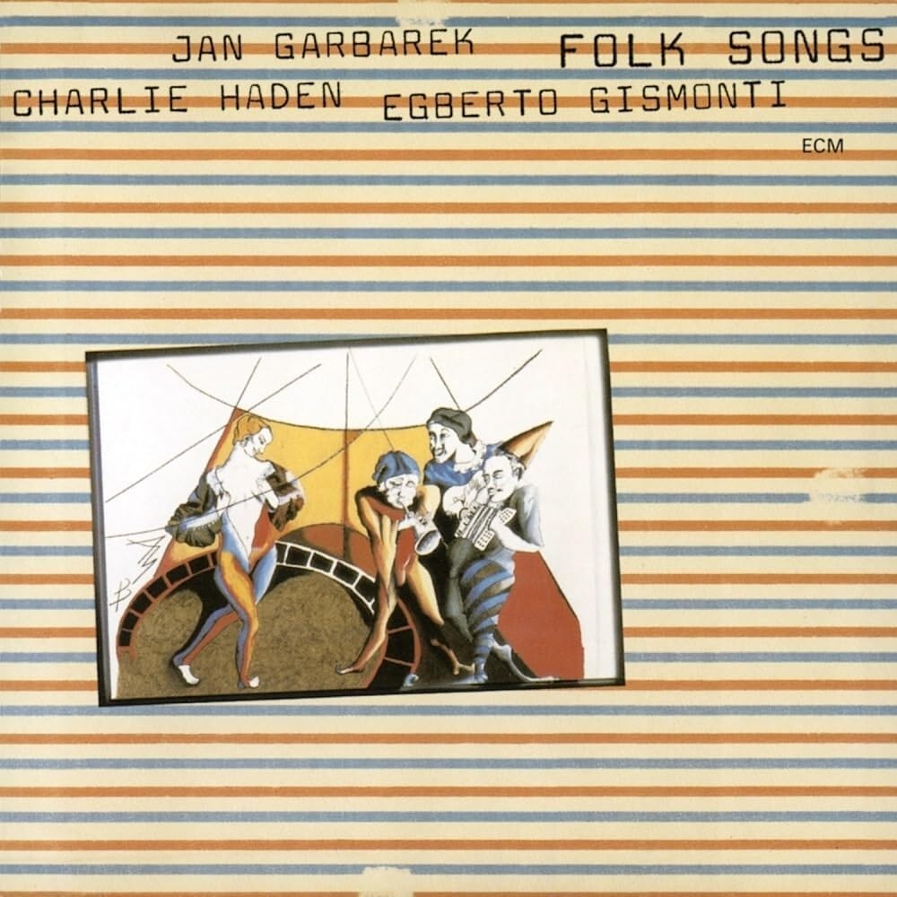 New Charlie Haden/Jan Garbarek/E.Gismonti Jazz CD(SHM-CD) Folk Songs Japan OBI