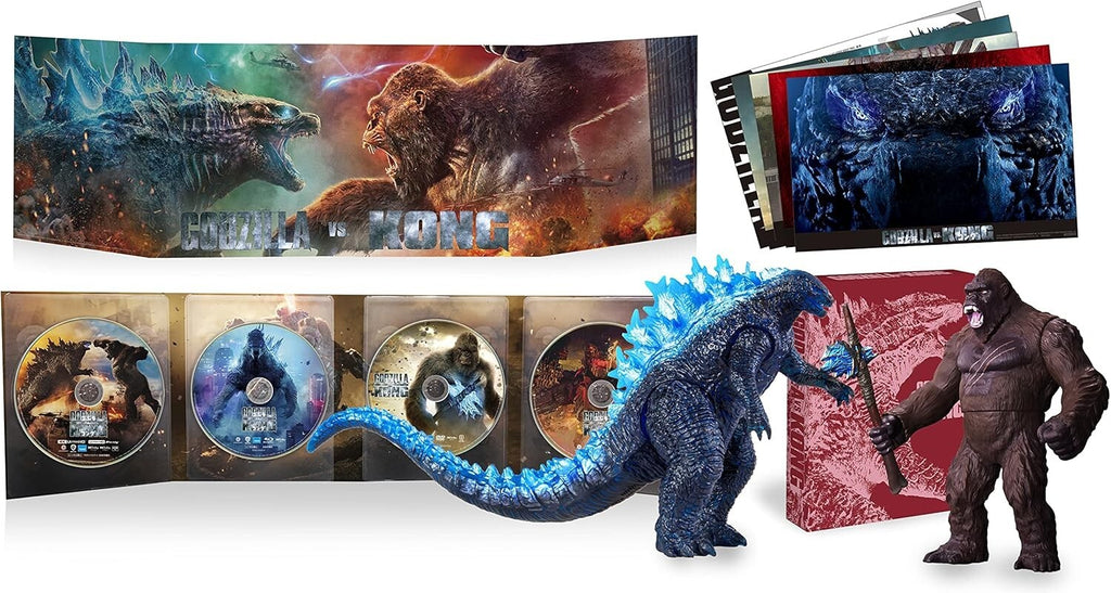 New GODZILLA VS. KONG SPECIAL SET [4K Ultra HD+2D] STEELBOOK JAPAN EXCLUSIVE