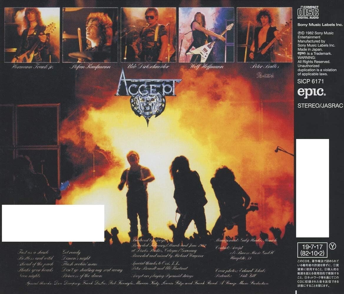 New Accept - Restless and Wild (Limited Edition) [CD]