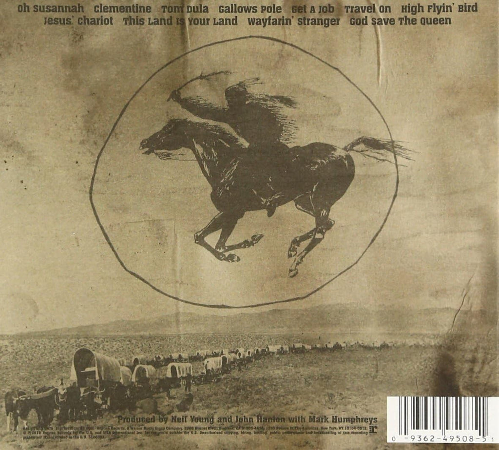 New NEIL YOUNG & CRAZY HORSE-AMERICANA-JAPAN CD Paper Sleeve w/Obi