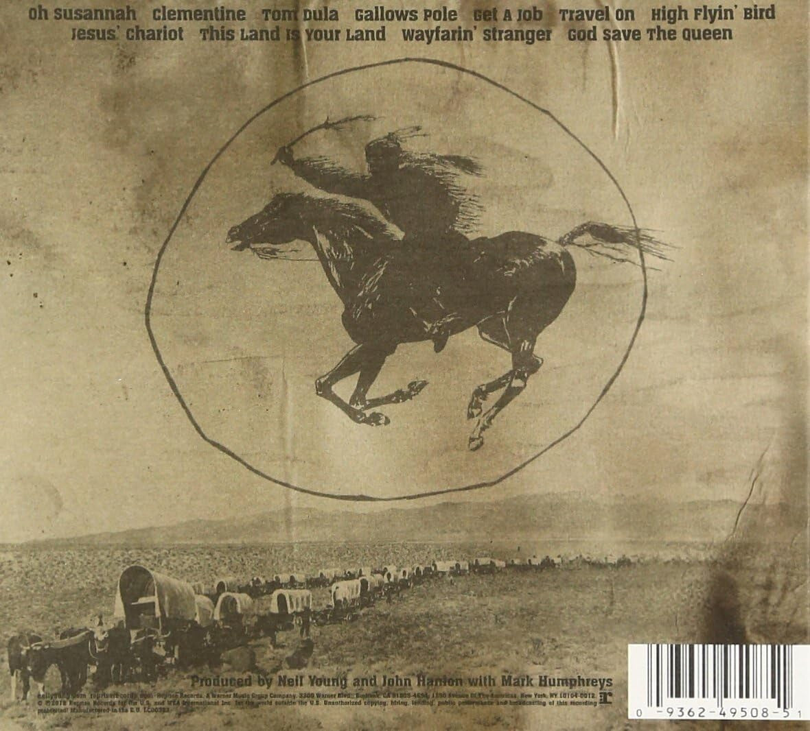 New NEIL YOUNG & CRAZY HORSE-AMERICANA-JAPAN CD Paper Sleeve w/Obi