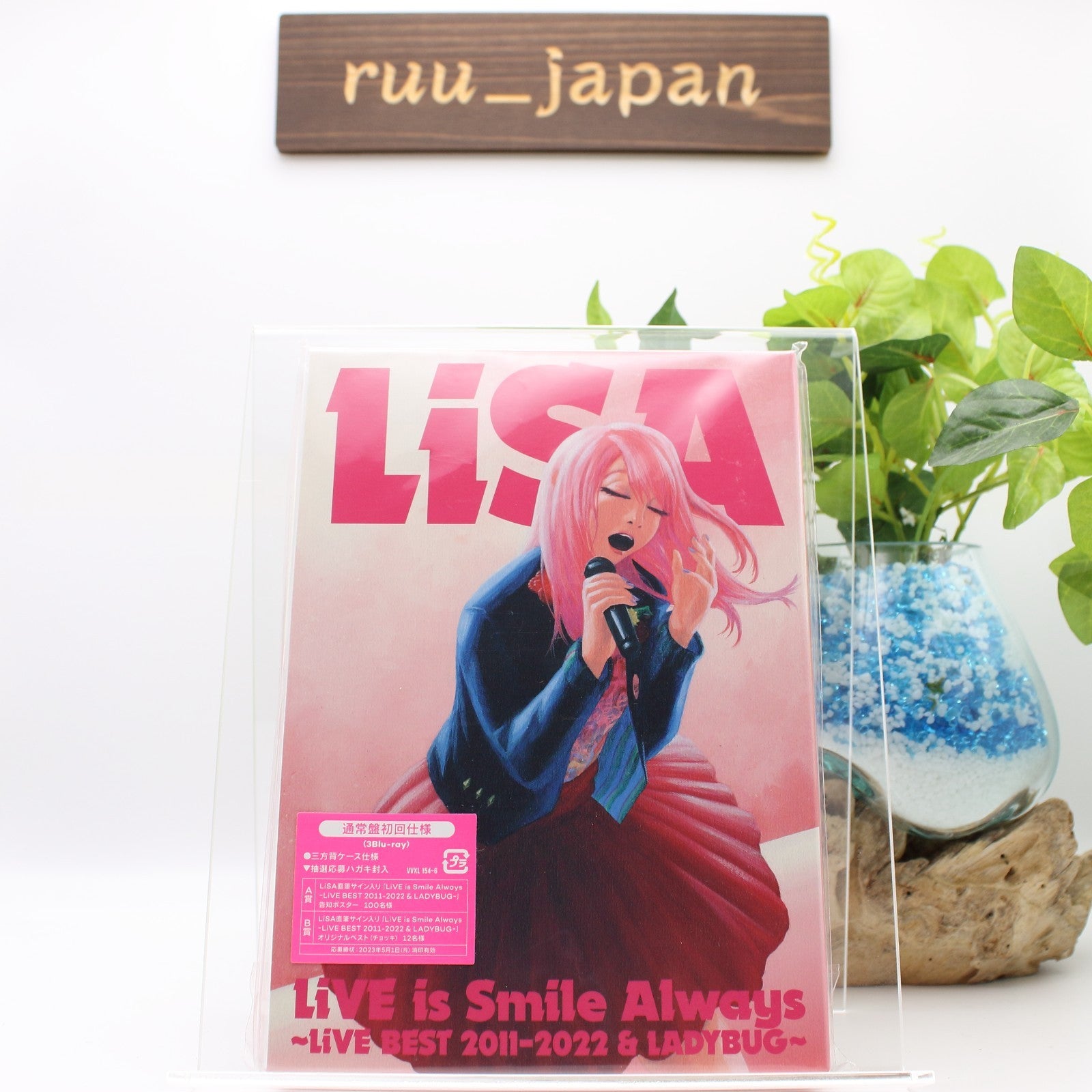 LiSA LiVE is Smile Always LiVE BEST 2011-2022 & LADY BUG 3 Blu-ray Japan NEW
