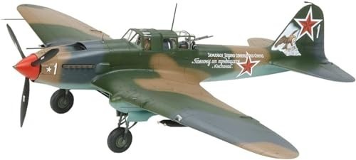 Tamiya 25212 Illyushin IL-2 Sturmovik & GAZ-67B Set 1:48 Model Kit New